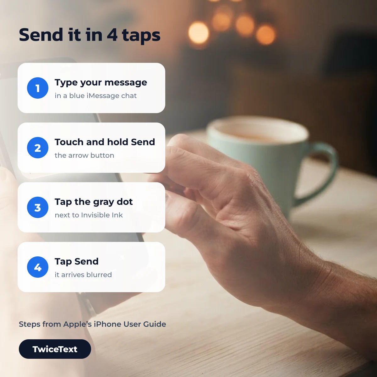 How to send invisible ink text on iPhone in four steps