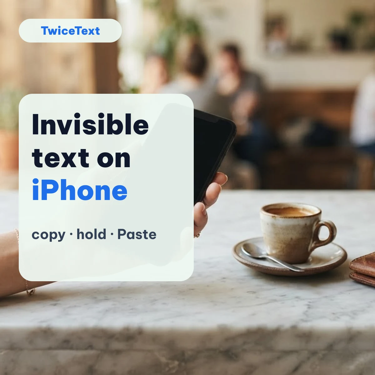 Examples of blank text: empty message, blank name and empty line between words